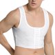 thumbnail image 4 of Chaleco de corsé de compresión para hombre, camiseta sin mangas con corsé elástico de nailon con forma de cuerpo transpirable y ajustada, 4 of 8