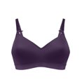 thumbnail image 5 of Charley M Women'S Maternity Buddy Moulded Seamfree Bra, Purple, M/L, 5 of 6