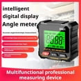 thumbnail image 2 of Multi-Functional Digital Display Inclinometer High Precision Magnetic Inclinometer Box Slope Angle Measurement Ruler,1 x Multifunctional Digital Inclinometer, 2 of 8
