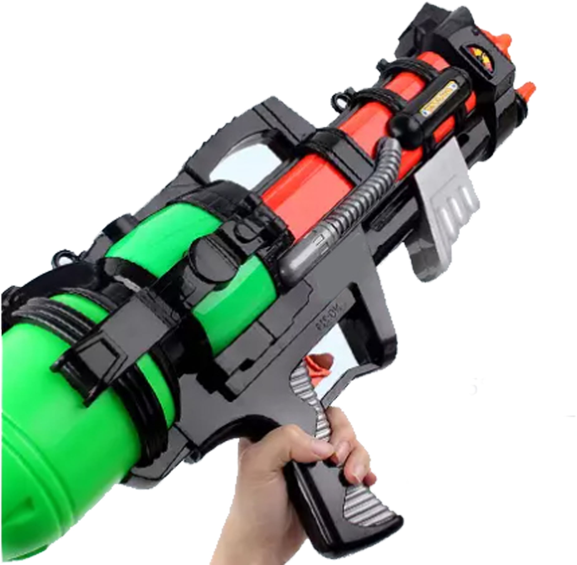 Ultra Water Blaster High Capacity Pump Action Water Gun Toy For Beach, Swimming Pool, Water Games (Green)