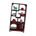 thumbnail image 1 of Juego de sillas chinas en miniatura 1:12, artesanía tradicional realista, casa de muñecas estilo B, 1 of 9