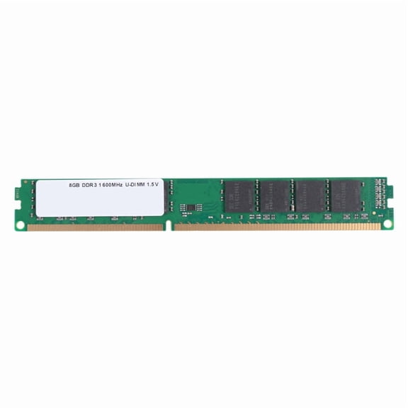 Desktop PC Memory Upgrade: DDR3 8GB 1600MHz RAM Module with Blister Packaging