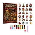 thumbnail image 2 of ZENVIVE Diamond Art Advent Calendar 2026, 24 Pcs DIY Christmas Decor Kit, Enjoy Family Christmas Craft Time, Create Shiny Hanging Ornaments, Holiday Home Decoration, Fun Family Handmade Kit, 2 of 7