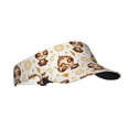thumbnail image 2 of Bingfone Adjustable Empty Top Sun Visor For Women And Men-Sloth Yoga, 2 of 8