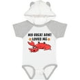 thumbnail image 3 of Inktastic My Great Aunt Loves Me- Cute Crab Family Boys or Girls Baby Bodysuit, 3 of 5