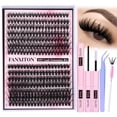 thumbnail image 1 of Kit de extensión de pestañas FANXITON DIY Volume Lash Clusters 40D+50D, 1 of 7