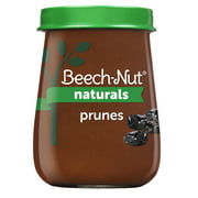 Beech-Nut Naturals Stage 1, Prunes Baby Food, 4 oz Jar