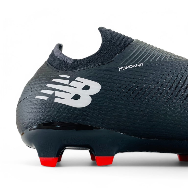 New Balance Furon Pro FG v7+ Black White True Red Men display picture 1