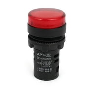 Unique Bargains DC 24V 20mA Red Indicator Pilot Signal Light Lamp Bulb AD16-22D/S
