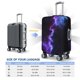 thumbnail image 4 of Balery Purple And Blue Nebula Funda de equipaje, fundas para maletas, elástica, lavable, protector de maletas, compatible con maletas de 18 a 32 pulgadas-Large, 4 of 7