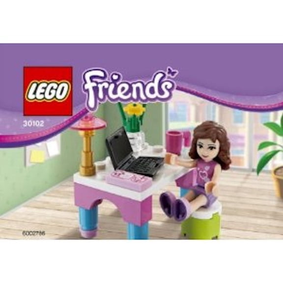 Friends Olivia's Desk Mini Set LEGO 30102 [Bagged]