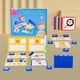thumbnail image 1 of Juego de ortografía del alfabeto para niños Hugo Montessori 50 tarjetas de fonética y bloques de madera, 1 of 10