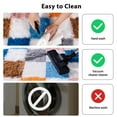 thumbnail image 6 of Jakolive 5x7ft Multicolor Checkered Rug， Plush High-Pile Plaid Carpet, Non-Slip for Bedroom, Living Room, Kids’ Room, Nursery & Dorm, Cozy Indoor Floor Covering, 6 of 8
