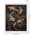 thumbnail image 2 of Diamond Art Kits for Adults, Koi Fish TranquilityDiamond Painting Kits for Beginners, Frameless Round 5D Full Drill Diamonds Art Gem Art Crafts Home Decor Gifts, 2 of 8