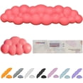 thumbnail image 1 of LAICAIW LJYZMD Cloud Wrist Rest Keyboard and Mouse Cloud Arm Rest Keyboard Wrist Pad Cute Cloud Palm Rest for Easy Typing Pain Relief (Red Set), 1 of 7