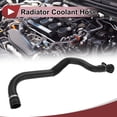 thumbnail image 2 of Manguera de refrigerante del radiador Unique Bargains para BMW 530i 540i 2017-2020 No.17128602870 Goma Negra, 2 of 7