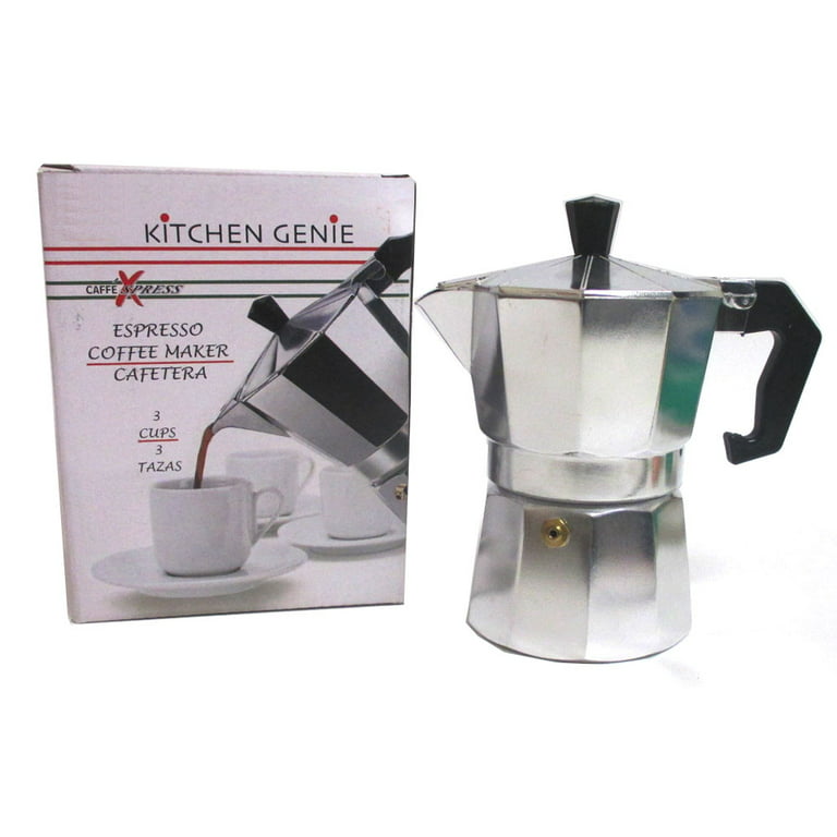 ADBZEN Moka Pot Stovetop Espresso Coffee Maker 3 Cups