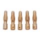 thumbnail image 2 of 40Pzs Tono de Oro 4mm Reemplazos Macho Conector Bala Platano, 2 of 8