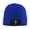 Blue, variant on Christian Cross Symbol Men Women Knitted Hat Adult Knit Beanie For Fall Winter Knit Hat Cap