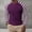 Dark Purple, variant on YANGXINX Men's Long Sleeve T Shirt Waffle Knit Striped Color Block Crewneck Casual Top Soft Breathable Comfort Relaxed Fit Tees
