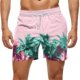 thumbnail image 5 of Kakii Men's Swim Trunks Hawaiian Bathing Mesh Lining Suit Swimsuits Beach Shorts with Pockets, 5 of 6