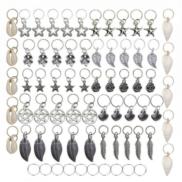 Pinzas para trenzas de pelo, 70 piezas Anillos para trenzas de pelo Accesorio para el cabello Anillos para trenzas de pelo Elaborados por expertos
