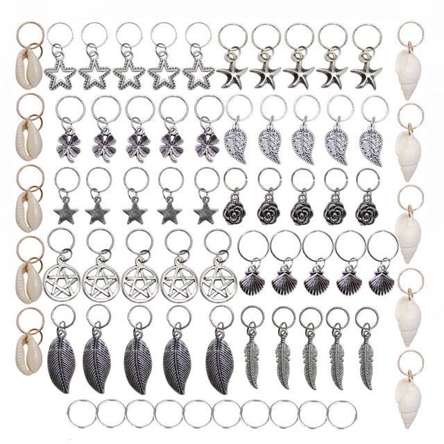 Pinzas para trenzas de pelo, 70 piezas Anillos para trenzas de pelo Accesorio para el cabello Anillos para trenzas de pelo Elaborados por expertos
