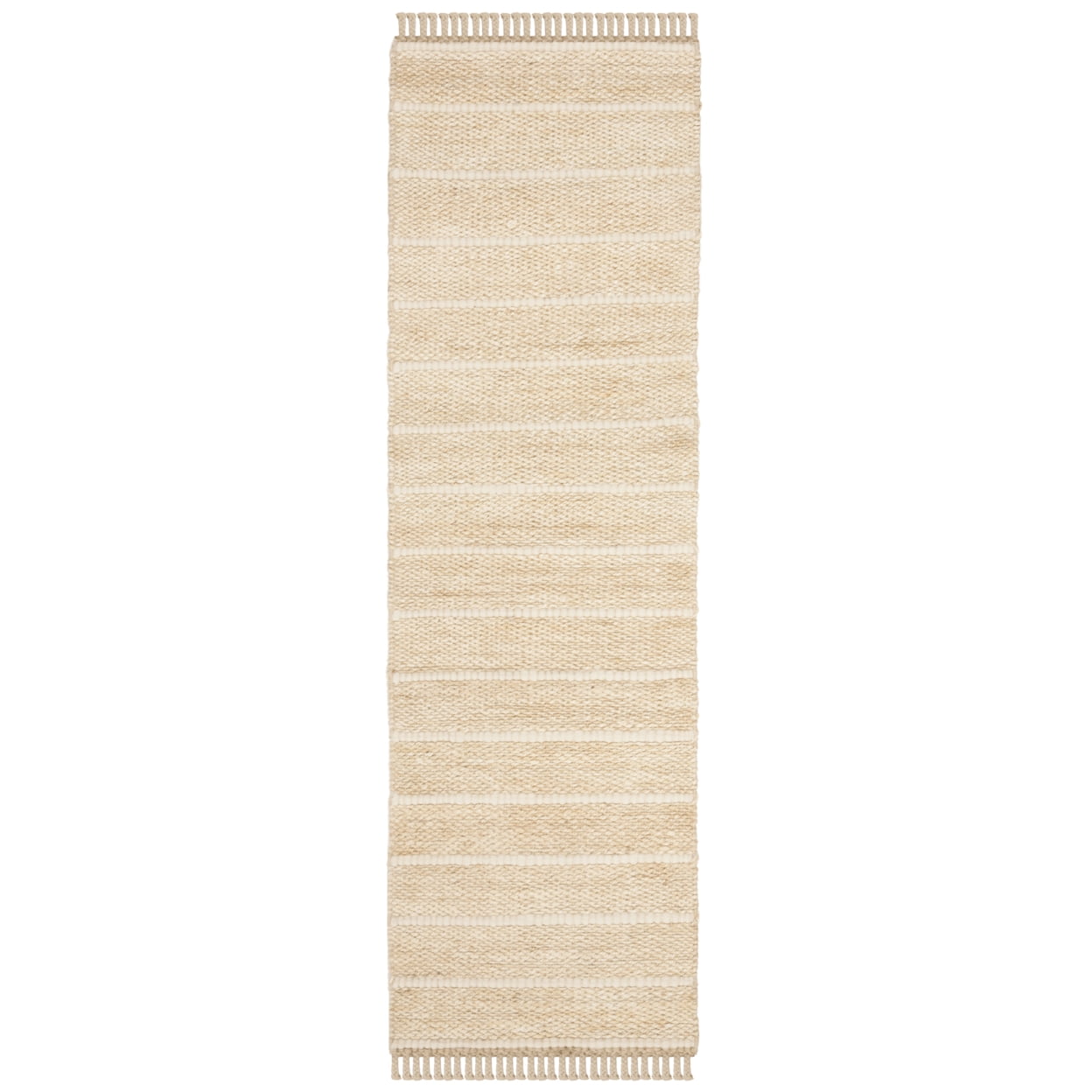 SAFAVIEH Natural Fiber Carrie Braided Area Rug, Ivory, 6' x 6' Square