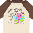 thumbnail image 4 of Inktastic My Nana Loves Me Cute Dragonfly Boys or Girls Long Sleeve Baby Bodysuit, 4 of 5