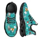 thumbnail image 1 of Zapatos de enfermería blancos para mujer, bonitos zapatos de dibujos animados para enfermera, médico, atención médica, diseño de marca, zapatillas planas de malla para mujer, 1 of 6