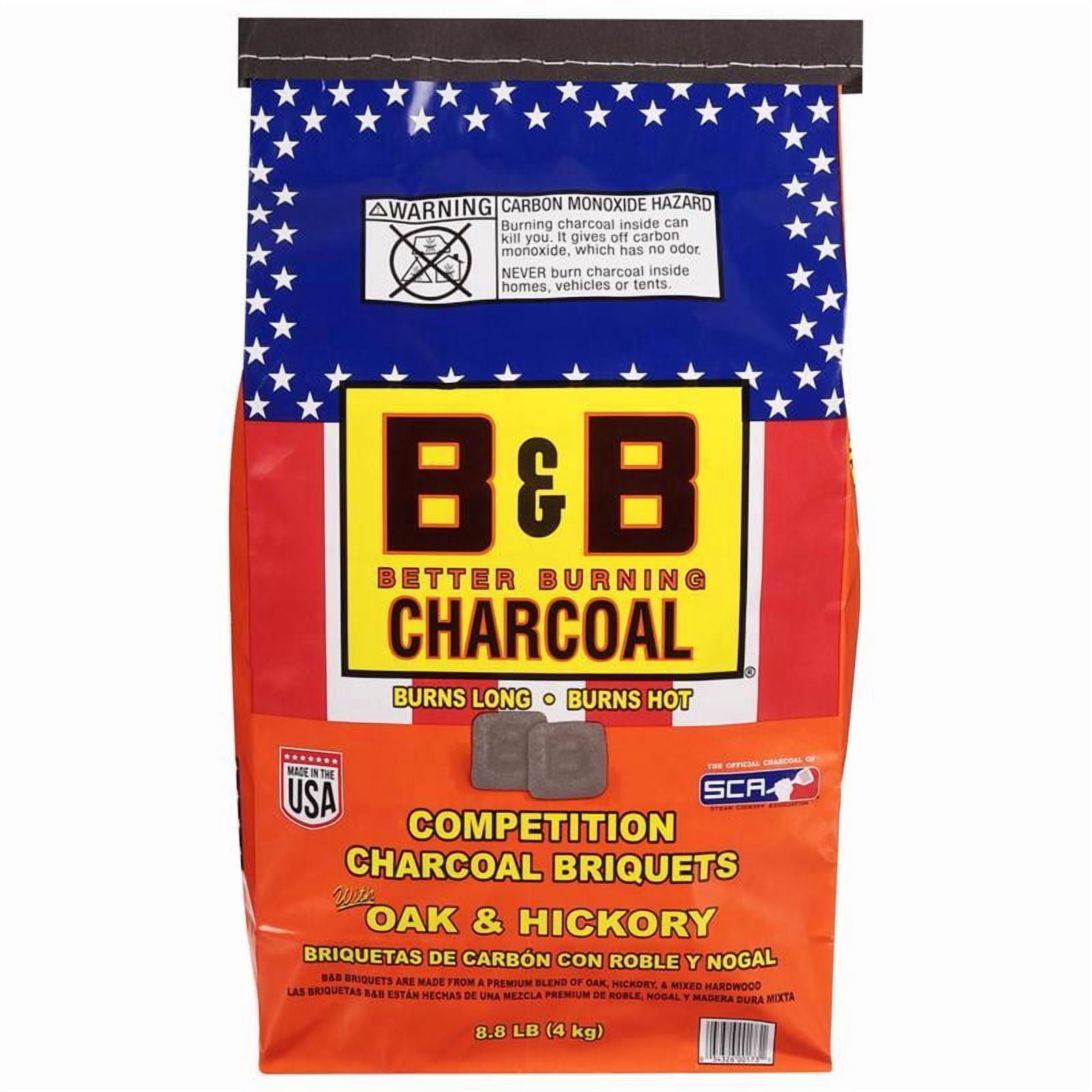 CHRCL BRIQTS HICKRY 8.8#(Pack of 1)