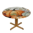 thumbnail image 3 of HAOXIT Thanksgiving Pumpkin Fall Table Cover s for Dining Party 38-42, 3 of 8