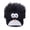 Black, variant on Sun Visor Cap with Fake Hair Baseball Cap for Women Men Hip Hop Cartoon Adjustable Wig Hair Hat