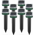 thumbnail image 5 of Solar Mole Repellent, Ultrasonic Mole Repellent Solar PoweredOutdoor Waterproof Ultrasonic Snake Repellent for Get Rid of Mole, Gopher, Snakes, Vole a, 5 of 5