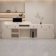 thumbnail image 4 of Front Bar Counter Reception Desk Podium Cashier Hospital Study Reception Desks Beauty Salon Modern Bureau Meuble Bar Furniture My Lux Decor Round, 4 of 14