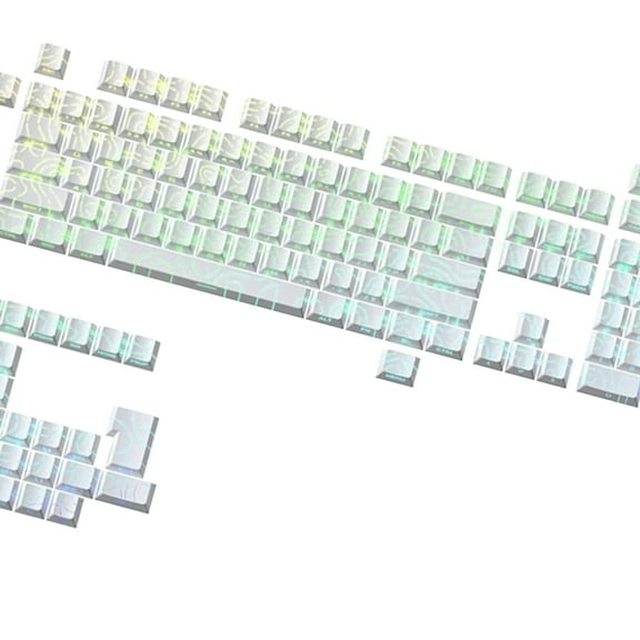1. 133Key Gradient Side-Print Topographic Keycaps, Contour4.0 Design & Anti-Fade Backlit for Mechanical Keyboards