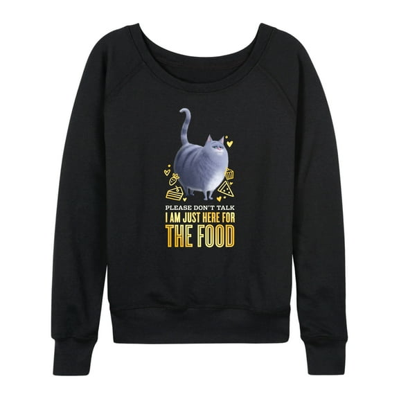 The Secret Life of Pets - Please Don't Talk - Women's Lightweight French Terry Long Sleeve Shirt