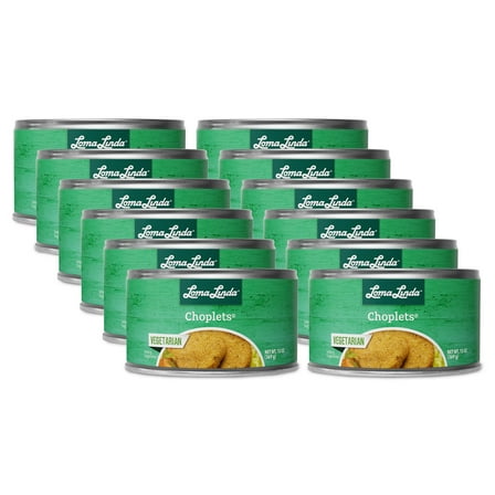 Loma Linda - Vegetarian - Choplets (13 oz.) (Pack of 12)