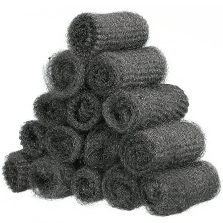 

36 Pcs Steel Wool Mice Control Weep Hole Covers for Brick Walls Blend Fine Door Filler Fiber Filling Stuffing Mix Wire