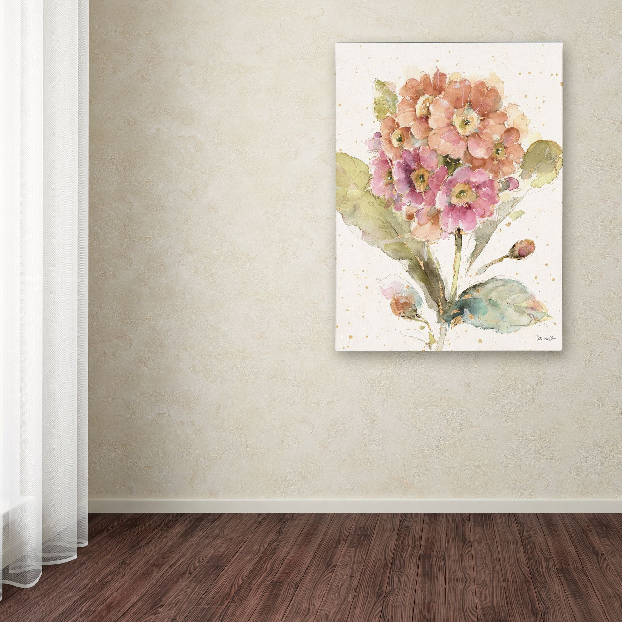Trademark Fine Art 'Country Bloom III' Canvas Art by Lisa Audit