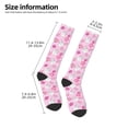 thumbnail image 4 of Fotbe Sunflower Rabbit print Women's Men's Novelty Crew Socks Cotton Socks Knee High Socks for Walking,Running,Nurses,Pregnancy, 4 of 8