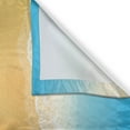 thumbnail image 3 of Ambesonne Beach Kitchen Curtains, Beach Waves Umbrella, 55"x39", Multicolor, 3 of 3