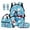 Rocket Astronaut, variant on Jeiento 4 Piece Backpack and Lunch Box Set for Elementary School Boys Girls 17 Inch Space Axolotl Bookbag with Lunch Bag, Pencil Case, Bookmark for Back to School