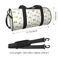 thumbnail image 4 of Disketp 45l Foldable Duffel Bag,Water-Resistant Sports Gym Bag,Portable Weekender Bag Lightweight For Travel,Fitness And Camping-Dump Truck, 4 of 8