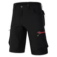 thumbnail image 2 of Hessimy Men's Hybrid Golf Dress Shorts Lightweight Quick Dry Casual with Flat Front Inseam and Pockets,dress golf(Red,XXXL), 2 of 3