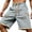 AA-Light Blue, variant on Men's Ripped Distressed Denim Shorts Vintage Frayed Hem Wide Leg Jeans Summer Loose Streetwear Light Blue L