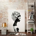 thumbnail image 2 of pitrice Abstract Girl Patterns Black Nordic Style Canvas Paintings Printed Frameless Oil Drawings Art Picrtures, 2 of 9