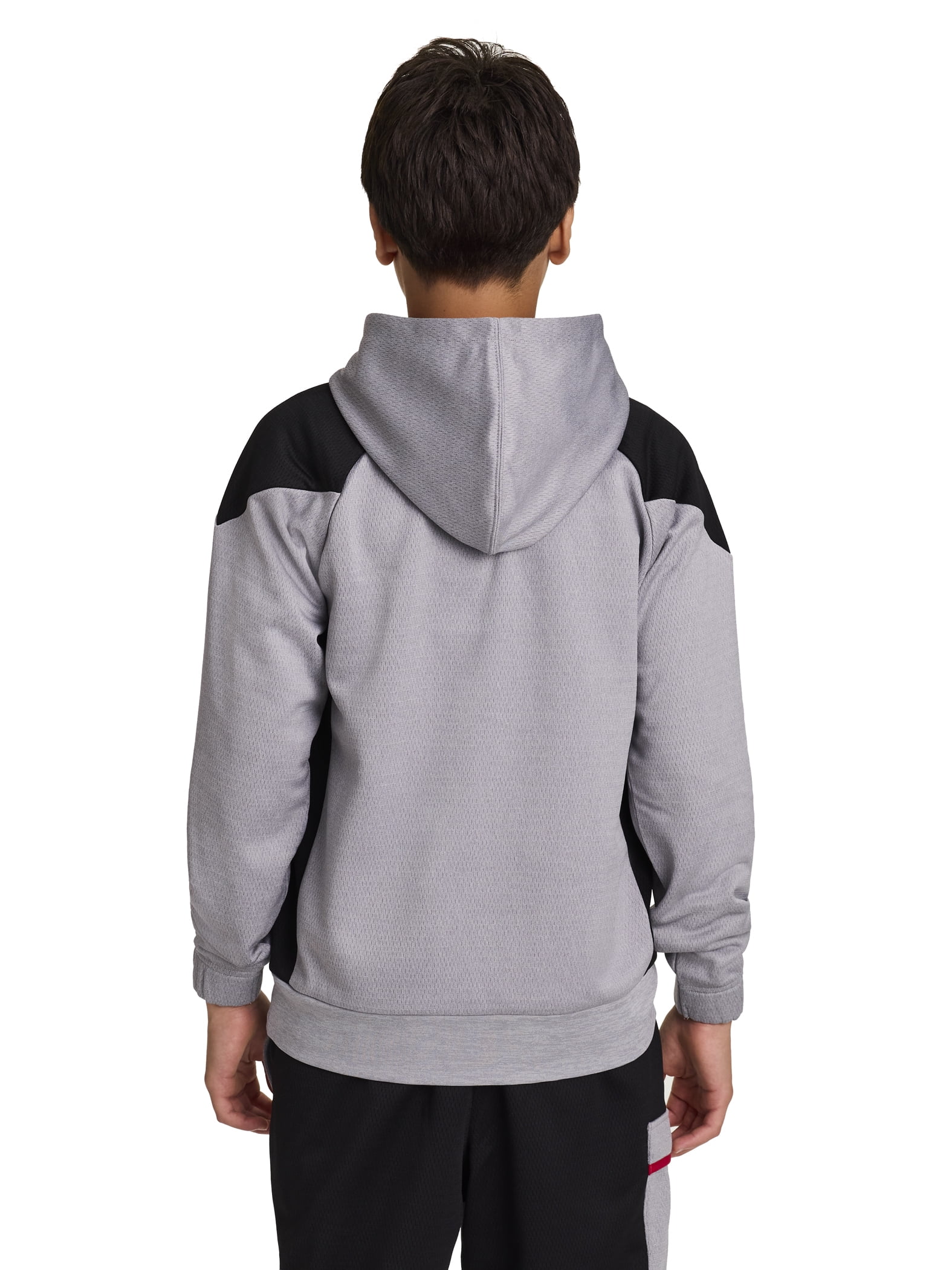 AND1 Boy's Athletic Back Court Pullover Fleece Hoodie, Sizes 4-18