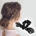thumbnail image 2 of Unique Bargains 1 Pc Grace Rabbit Ears Hair Ties Hair Bands Black, 2 of 5
