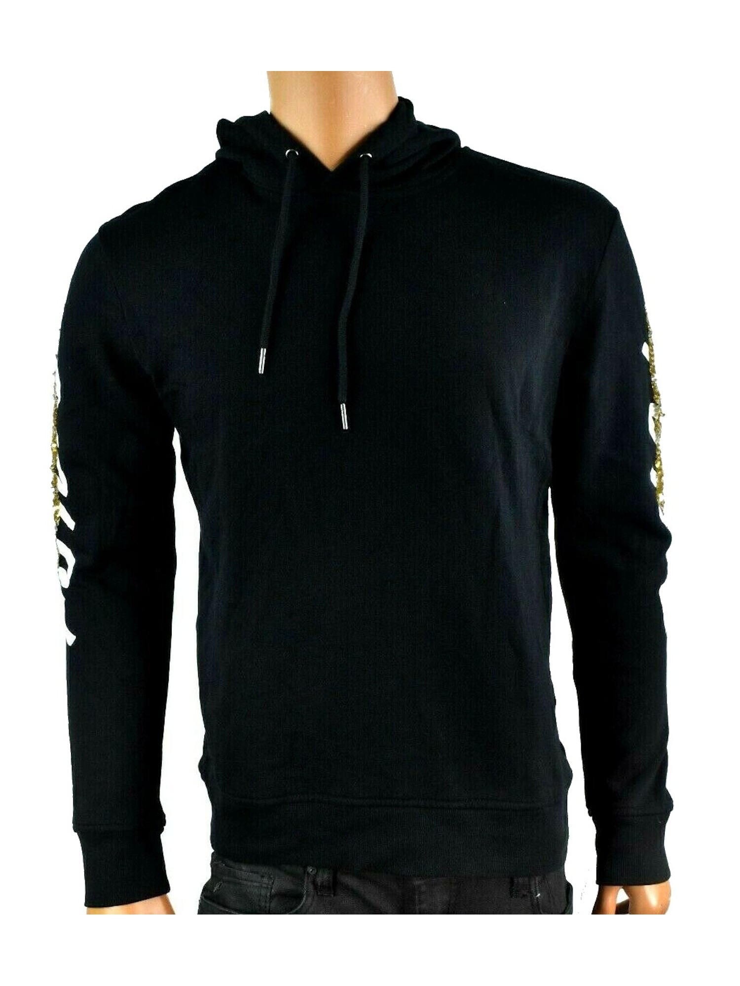 I-N-C Mens Sequin Graphic Hoodie 